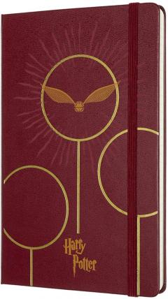 Carnet - Moleskine - Harry Potter - Quidditch - Burgundy Red