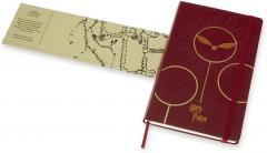 Carnet - Moleskine - Harry Potter - Quidditch - Burgundy Red