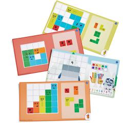 Joc de logica - Numberblocks - Rezolva puzzle-uri