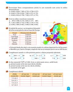 Matematica - Noua culegere pentru clasa  a III-a, Exercitii, probleme, jocuri