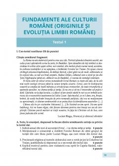 Bacalaureat subiectul I si al II-lea - 70 de teste pentru evaluarea curenta