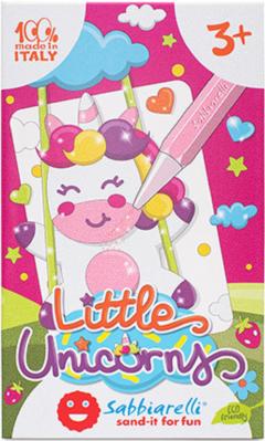 Kit desen cu marmura - Micii unicorni