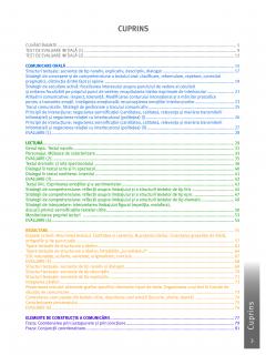 Caietul inteligent - Limba romana. Comunicare, clasa a VII-a