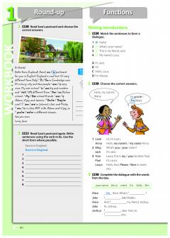Limba moderna 1 Engleza - Caietul elevului, Clasa a V-a
