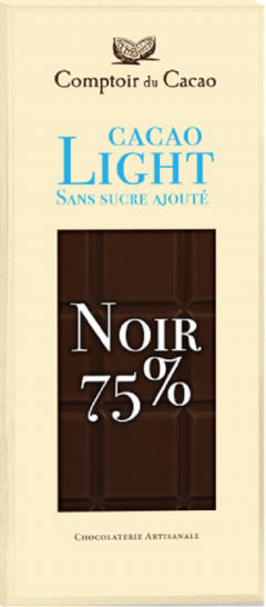 Ciocolata neagra - Cacao Light Noir