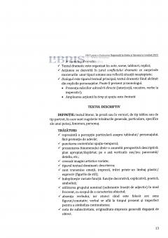 Ghid pentru Evaluarea Nationala - Limba si literatura romana, 2025