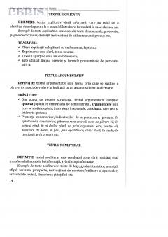 Ghid pentru Evaluarea Nationala - Limba si literatura romana, 2025