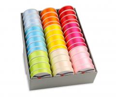 Rola panglica - Satin - Mai multe culori - Pret pe bucata