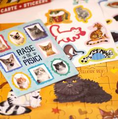 Puzzle 120 piese - Lumea pisicilor