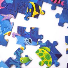 Puzzle fosforescent 120 piese - Oceanul