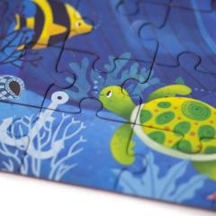Puzzle fosforescent 120 piese - Oceanul