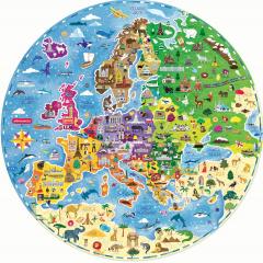 Puzzle 160 piese - Harta Europei