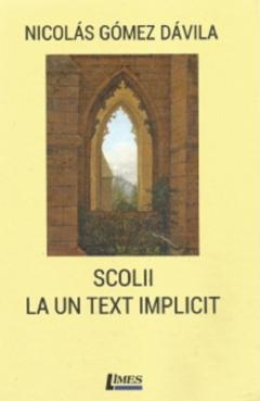 Scolii la un text implicit