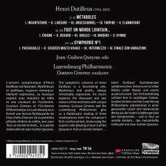 Tout Un Monde Lointain - Symphonie Nº 1 - Metaboles