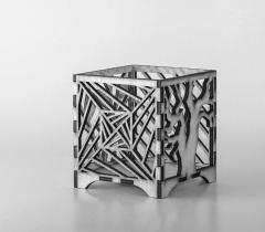 Suport din lemn pentru pixuri