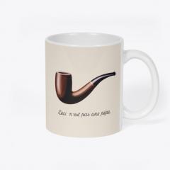 Cana - ARTselection - Ceci n'est pas une pipe by Rene Magritte
