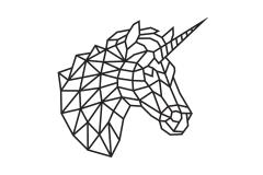 Puzzle de perete 265 piese - Unicorn