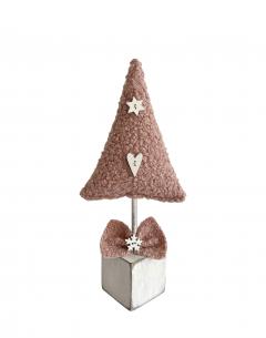 Decoratiune Craciun - Brad Joyful Pink - BS077