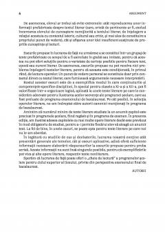 Limba Romana, Eseul - Bacalaureat - Pregatire individuala pentru proba scrisa