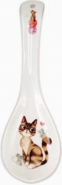 Suport lingura - Cat with mice