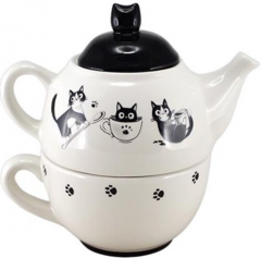 Ceainic cu ceasca - Tea for One - Solitaire - Mia