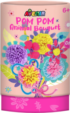 Set creativ - Pom Pom - Buchet flori