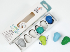 Set 6 creioane cerate - Ghinda, culori reci