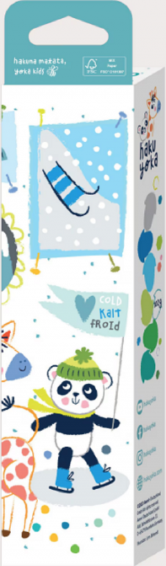 Set 6 creioane cerate - Ghinda, culori reci