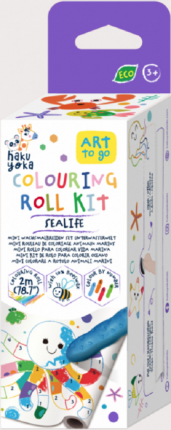 Kit rola de desenat pe numere - Subacvatic