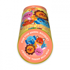 Set creativ - Pom Pom - Buchet animalute
