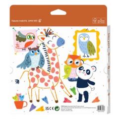 Set 12 creioane cerate - Bufnite