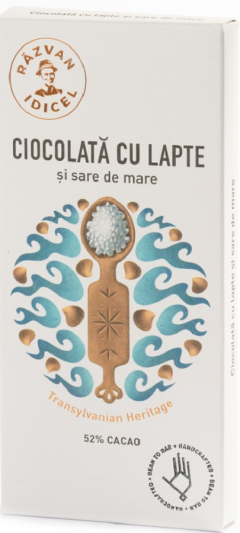 Ciocolata cu lapte si sare de mare 