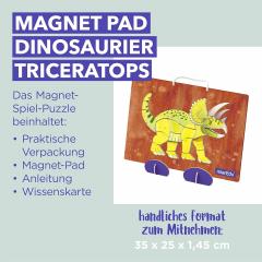 Joc magnetic educativ - Triceraptors