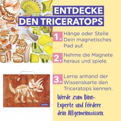Joc magnetic educativ - Triceraptors