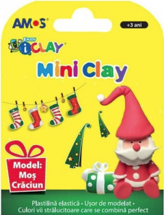 Plastilina - Mini IClay - Mos Craciun