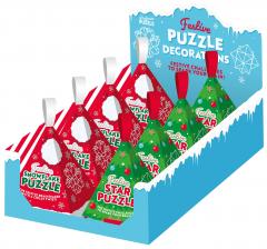 Puzzle din lemn - Festive Decoration (doua modele - pret pe bucata)
