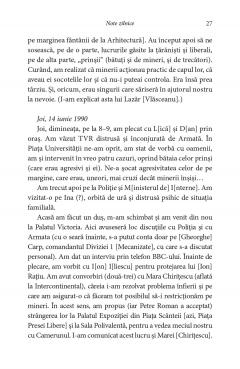 Note zilnice. Consilier prezidential (1990-1992)