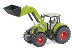 Tractor Claas Axion cu remorca