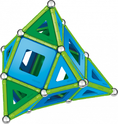 Set de constructie - Classic Panels - Green, 114 piese