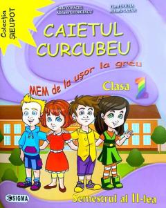 Caietul curcubeu - Clasa I, semestrul II