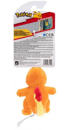 Jucarie de plus cu agatatoare - Pokemon - Charmander