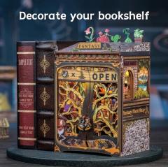 Puzzle 3D 146 piese - Cotor de carte Fantasy Plant Shop