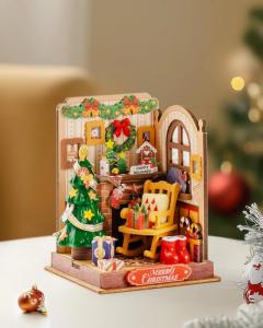 Puzzle 3D 73 piese - Minicasuta Semineul de Craciun