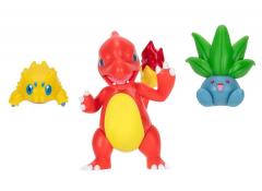 Set 3 figurine - Pokemon - Battle Figure Set - Joltik, Oddish, Charmeleon