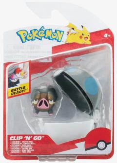 Figurina - Pokemon Clip 'N' Go - Lechonk with Heavy Ball