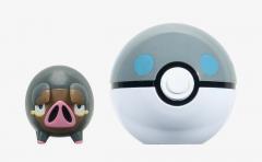 Figurina - Pokemon Clip 'N' Go - Lechonk with Heavy Ball