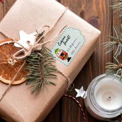 Set 6 etichete autocolante pentru cadouri