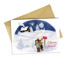 Felicitare de Craciun - Scrisoare pentru Mos Craciun