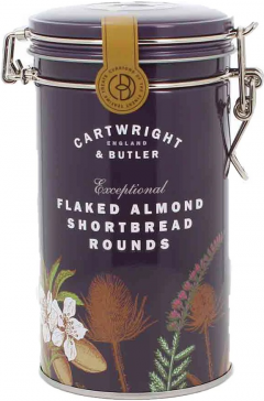 Biscuiti - Flaked Almond Shortbread Rounds