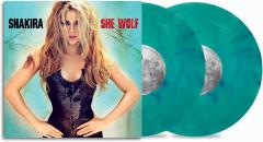 She Wolf (Sea Glass with Turquoise Swirls Vinyl)